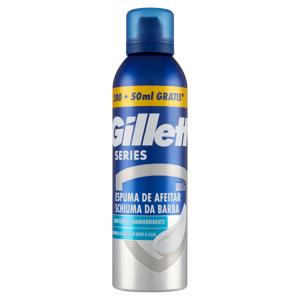 Gillette Series Schiuma da Barba Ammorbidente, 200 + 50ml Gratis