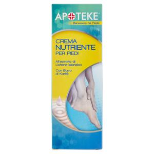 Apoteke Benessere del Piede Crema Nutriente per Piedi 100 ml