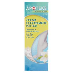 Apoteke Benessere del Piede Crema Deodorante per Piedi 100 ml