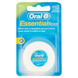 Oral-B Filo Interdentale Cerato Essential Floss Menta 50 m