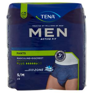Tena Men Pants Plus S/M 9 pz