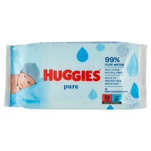 Huggies pure Baby Cleansing Wipes 56 pz