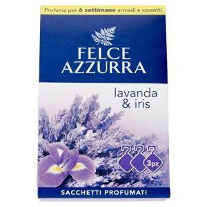 Felce Azzurra Sacchetti Profumati lavanda & iris 3 pz