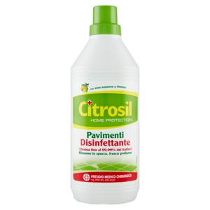 Citrosil Home Protection - Pavimenti Disinfettante con vere essenze di limone, 900 ml