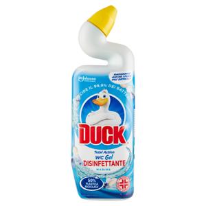 Duck WC Gel Disinfettante - Liquido per WC, Fragranza Marine, 750 ml