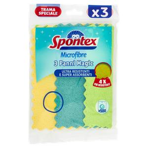 Spontex Microfibre Panni Magic x3