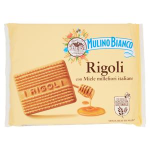 Mulino Bianco Rigoli Biscotti con Miele Millefiori Italiano 800g