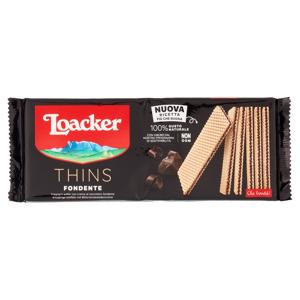 Loacker Wafer Thins Fondente con crema al cioccolato wafers 150g