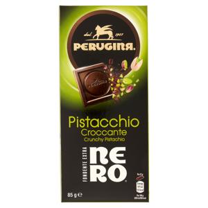 PERUGINA NERO Fondente Extra Pistacchio Tavoletta Cioccolato Fondente 85g