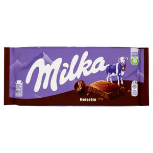 Milka Noisette, tavoletta di cioccolato al latte 100% Alpino - 100g