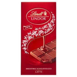 Lindt Lindor Tavoletta Cioccolato al latte 100 g