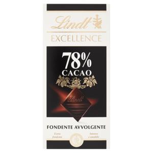Lindt Excellence Tavoletta Cioccolato Fondente 78% 100 g