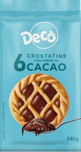 Crostatina cacao 6 pezzi gr 240