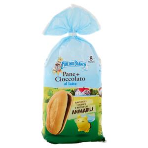 Mulino Biano Pane+Cioccolato Merenda 8 pezzi 300 g