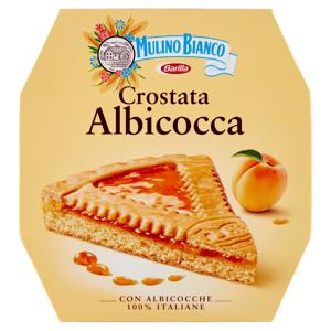 Mulino Bianco Crostata Albicocca con 100% Albicocche Italiane e Farina Sostenibile 475g