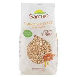 Sarchio Farro soffiato con miele Biologico 200 g