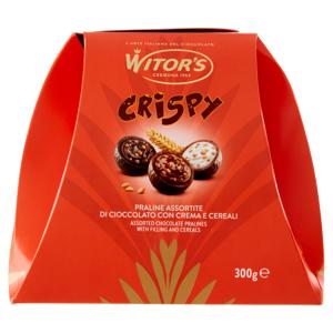 Witor's Bridgerton Crispy Praline Assortite di Cioccolato con Crema e Cereali 300 g