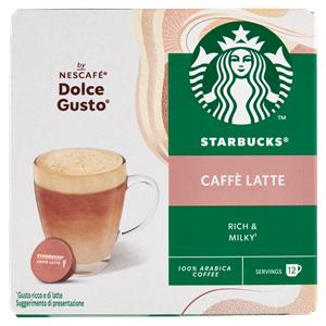 STARBUCKS Caffè Latte by Nescafé Dolce Gusto 12 Capsule 121,2g