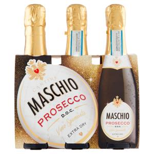 Cantine Maschio Prosecco D.O.C. Vino Spumante Extra Dry 3 x 20 cl