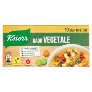 Knorr Dado Vegetale 10 Dadi 100 g