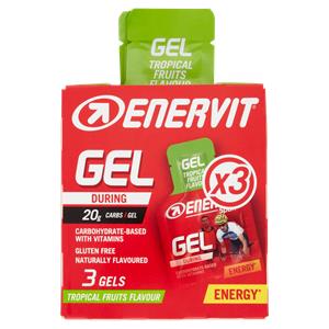 Enervit Gel Tropical Fruits Flavour 3 x 25 ml