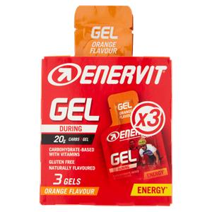 Enervit Gel Orange Flavour 3 x 25 ml