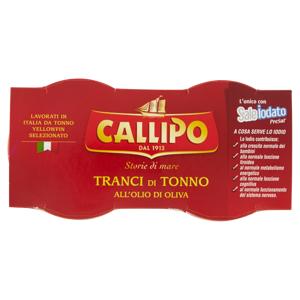 Callipo Tranci di Tonno all'Olio di Oliva 2 x 80 g