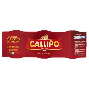 Callipo Tonno all'Olio di Oliva 3 x 80 g