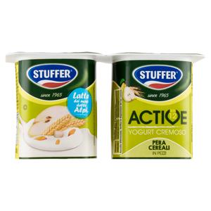 Stuffer Active BB12 Yogurt Cremoso Pera Cereali in Pezzi 2 x 125 g