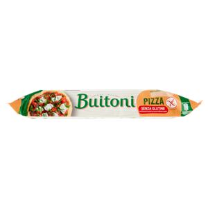 BUITONI PIZZA ROTONDA SENZA GLUTINE pasta per pizza fresca stesa rotonda rotolo 260g
