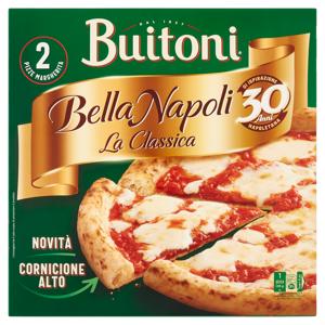 BUITONI Bella Napoli la Classica Margherita Pizza surgelata (2 pizze) 650 g