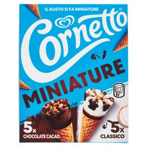Cornetto Algida Miniature 5 Classico 5 Chocolate Cacao 190 g