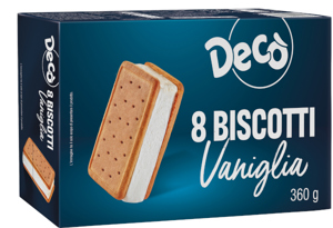 Biscotti vaniglia 8 pezzi gr 360