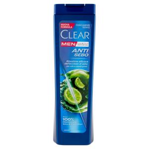 Clear Men Shampoo Antiforfora Anti Sebo 225 ml