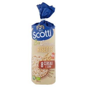 Riso Scotti le Bio Croccanti Risette 8 Cereali e Semi 130 g