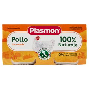 Plasmon Omogeneizzato Pollo con cereale 2 x 80 g
