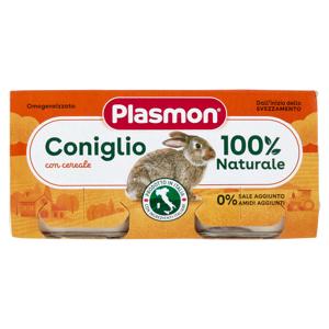 Plasmon Omogeneizzato Coniglio con cereale 2 x 80 g