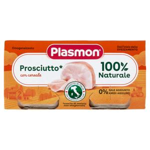 Plasmon Omogeneizzato Prosciutto* con cereale 2 x 80 g