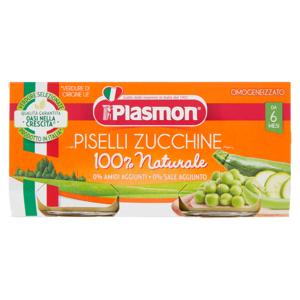 Plasmon Omogeneizzato Piselli e Zucchine 2 x 80 g