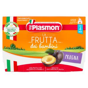Plasmon la Frutta dei bambini Prugna Omogeneizzato 4 x 100 g