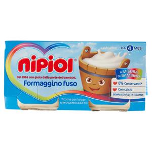 Nipiol Formaggino fuso Omogeneizzato 2 x 80 g