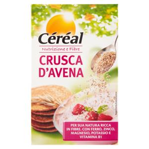 Céréal Nutrizione e Fibre Crusca d'Avena, naturalmente ricca in fibre e vitamine - 360 g