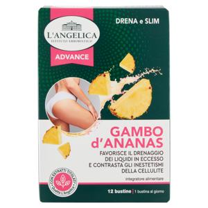 L'Angelica Advance Gambo d'Ananas 12 bustine 34,8 g