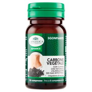 L'Angelica Advance Carbone Vegetale 75 compresse 45 g