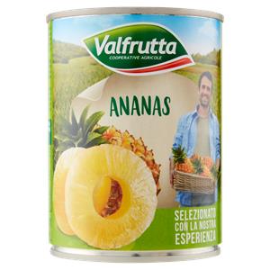 Valfrutta Ananas allo sciroppo 565 g