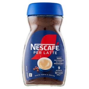 NESCAFÉ Per Latte Caffè Solubile Barattolo 100 g