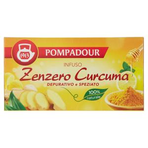 Pompadour Infuso Zenzero Curcuma bustine 20 x 1,8 g