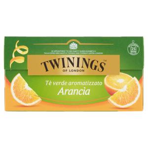 Twinings Tè Verde Aromatizzato Arancia 25 x 2 g