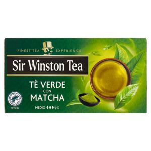 Sir Winston Tea Tè Verde con Matcha 20 x 1,75 g
