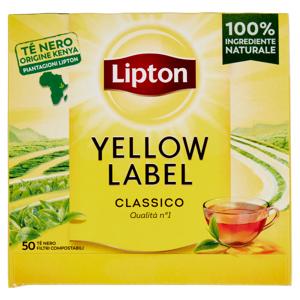 Lipton Yellow Label Classico 50 Filtri 75 g